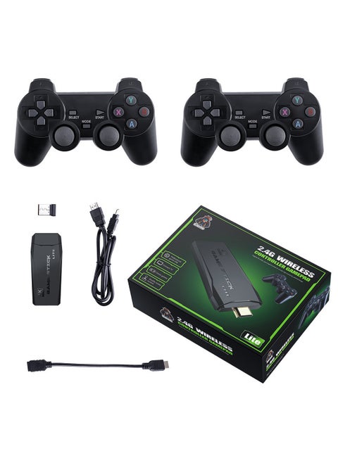 Home HD TV Game Console With 64g Card 10000 Games 2 Controllers