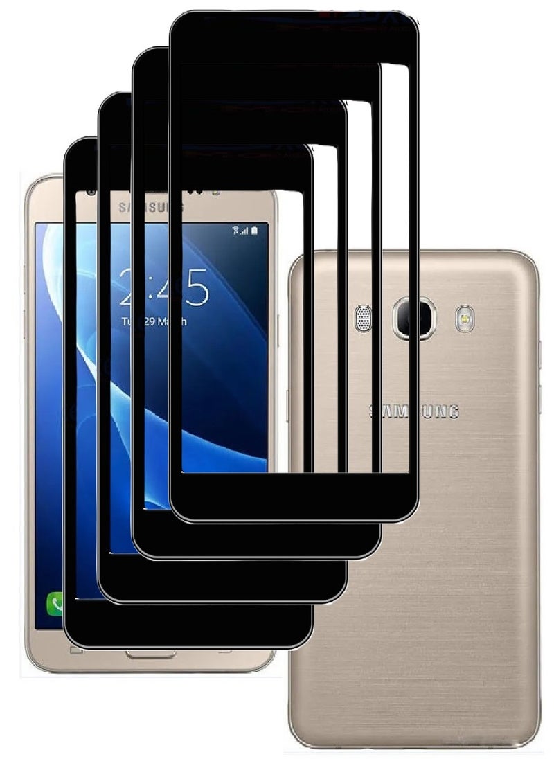 AINA 4 Pieces Tempered Glass Screen Protector 5D Designed For Samsung Galaxy J7 Full Glue Edge to Edge Full Screen Coverage And Bubble Free - Image 1
