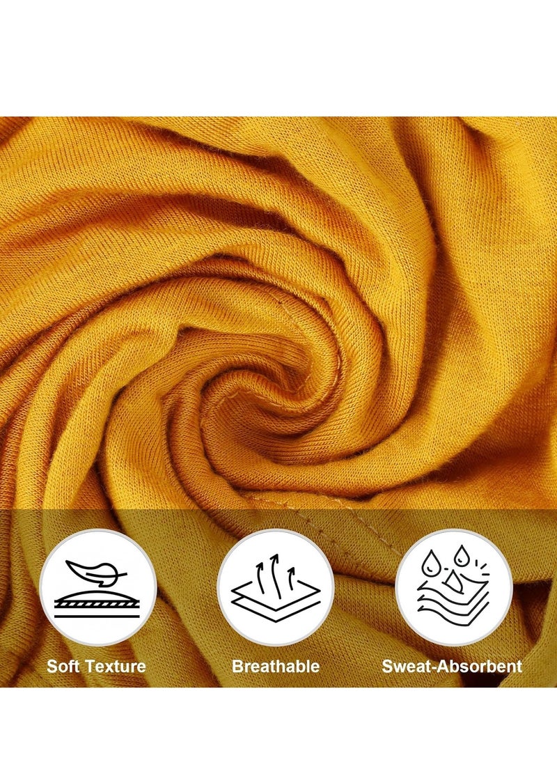 SYOSI 4 قطع من أغطية الرأس الكيميائية للنساء تحت الوشاح وقبعة الحجاب الإسلامية المسلمة - Image 5