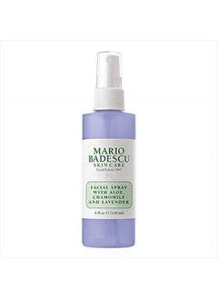 MARIO BADESCU Spritz Mist and Glow Facial Spray Trio Collection with Cucumber, Rose Water and Lavender, Multi-Purpose Cooling and Hydrating Face Mist for All Skin Types, 4 Fl Oz (Pack of 3)  - Image 2