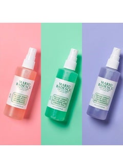MARIO BADESCU Spritz Mist and Glow Facial Spray Trio Collection with Cucumber, Rose Water and Lavender, Multi-Purpose Cooling and Hydrating Face Mist for All Skin Types, 4 Fl Oz (Pack of 3)  - Image 5