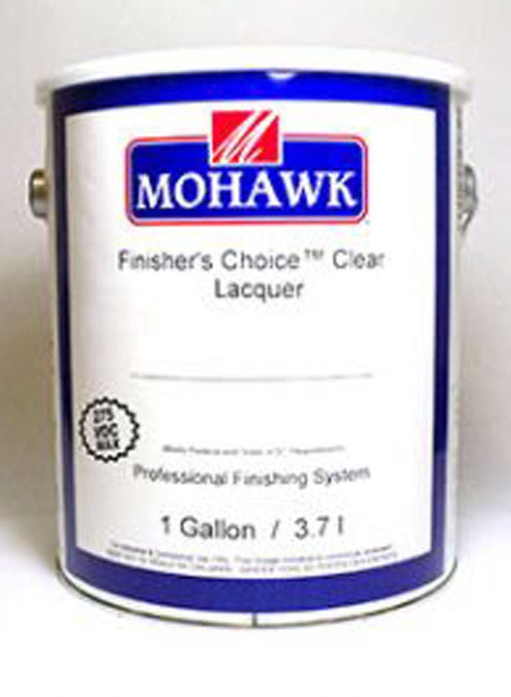 Mohawk Finishing Products Finisher's Choise Clear Lacquer 275 VOC Matte 20 Sheen M612 25207, High Durability Clear Top Coat, Ready to spray, High Solids, Low Viscosity Formula - Image 1