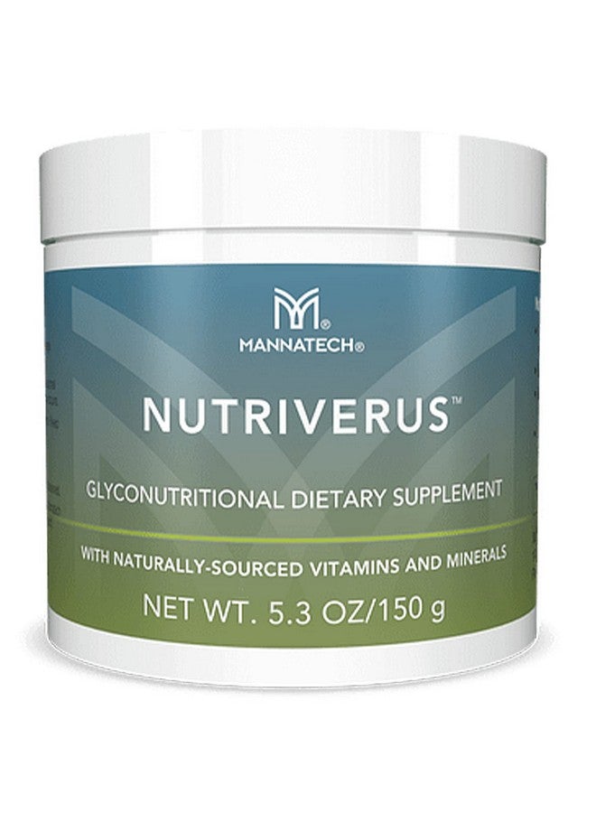Mannatech NutriVerus Glyconutritional Supplement, 5.3oz/150g with Naturally Sourced Vitamin A, Vitamin C, Vitamin B Complex and Vitamin D. Rich in Antioxidants Supplement and Promotes Immune Support Supplement - Image 1