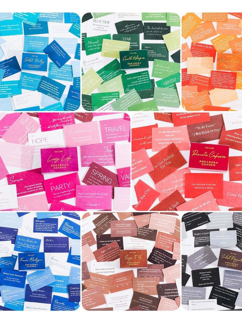 SYOSI 800 Sheets Diy Mini Dictionary Scrapbook Decorative Craft Paper Set Vintage Small Supplies Magazine Album Notebook Stickers - Image 5
