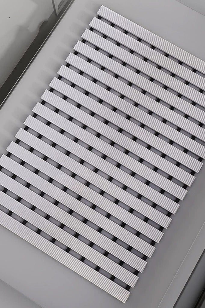 Bathroom Anti-Slip Mat for Bathtub Quick-Dry,Anti-Skid Grey 60x43cm - Image 4