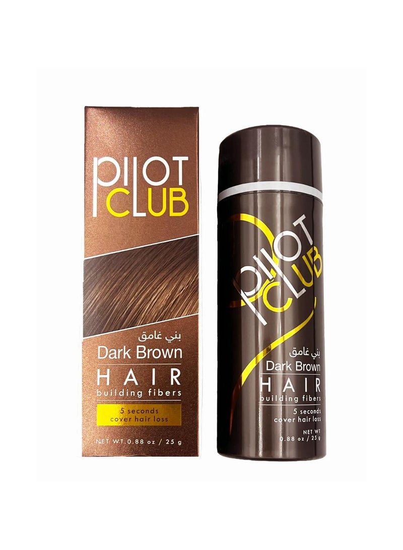 Pilot Club Hair Building Fiber Dark Brown 25g