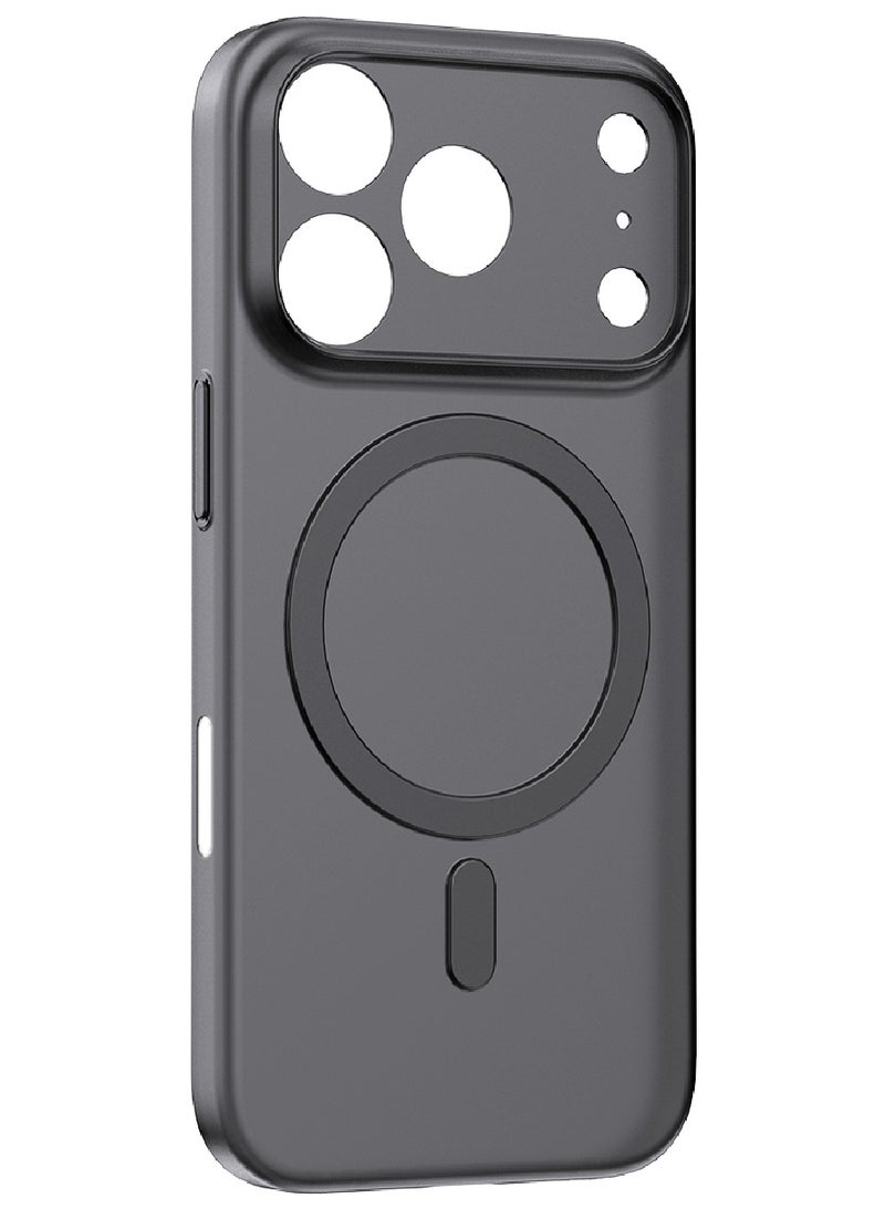 Momax حافظة CaseForm Lite [فائقة النحافة وخفيفة الوزن] لجهاز iPhone 17 PRO (2025) متوافقة مع MagSafe - سوداء - Image 3