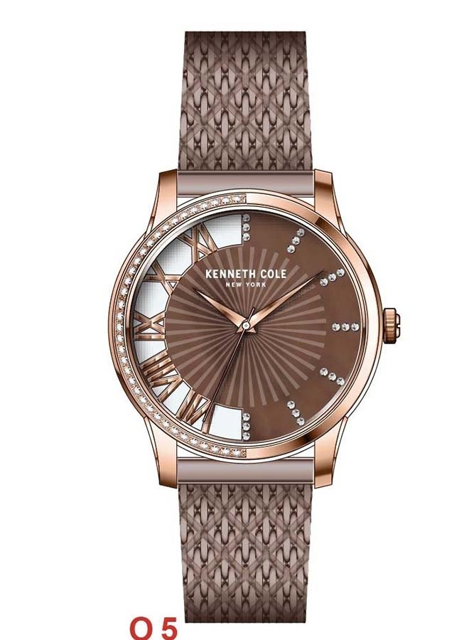 Kenneth Cole New York Transparency 36mm Quartz Analog Mother-of-pearl Dial Watch For Women - Image 1