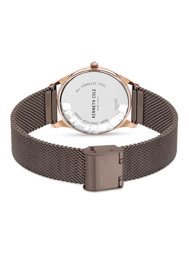 Kenneth Cole New York Transparency 36mm Quartz Analog Mother-of-pearl Dial Watch For Women - Image 2