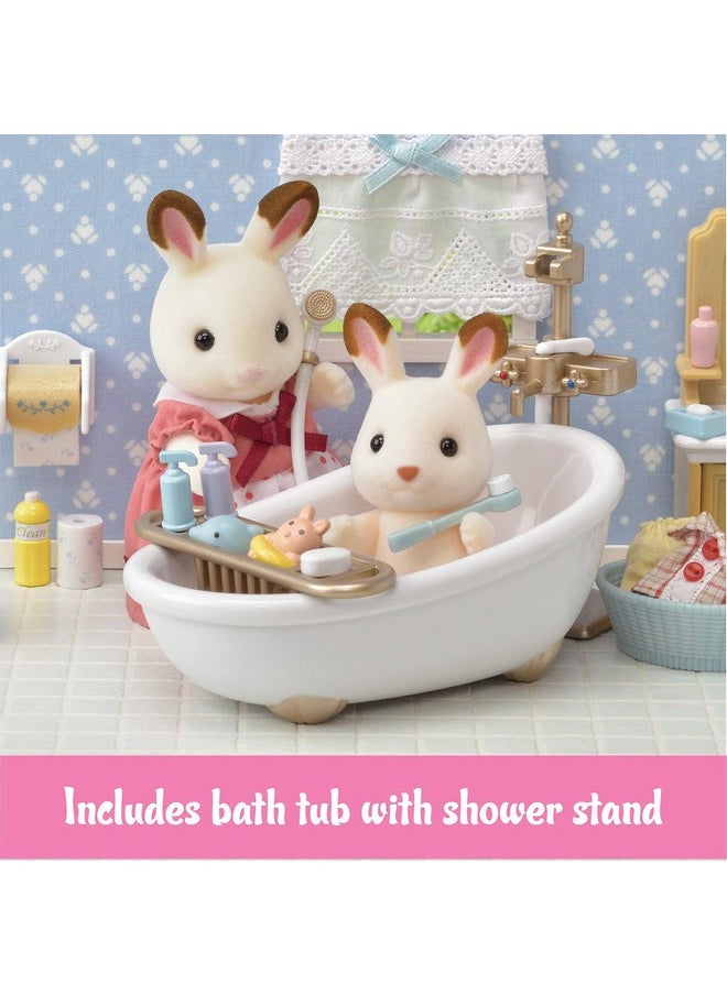 Calico Critters Calico Critters Country Bathroom Set - Toy Dollhouse Furniture and Accessories Set for Ages 3+  - Image 4
