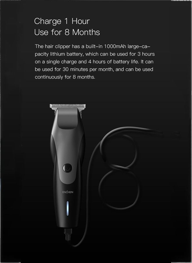 ENCHEN Men Shaver Electric Epilator Hair Remover Facial Washable Trimmer - Image 5