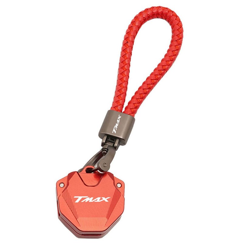 Red Keychain Key Case For Motorcycle With Holder - Image 5