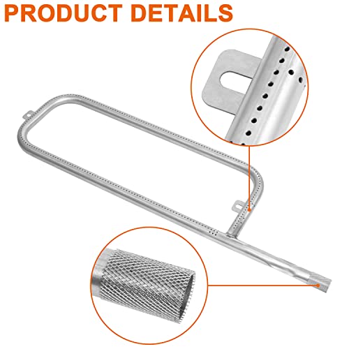 DELSbbq Burner Tube Kit for Weber Traveler Portable Gas Grill, Grill Burner Replacement Part for Weber Traveler Portable Gas Grill 9010001, 19001 - Image 2