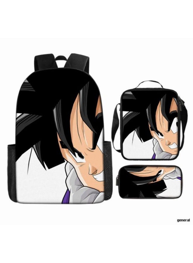 عام حقيبة ظهر مطبوعة عالمية مشتركة - مجموعة حقائب ظهر من ثلاث قطع (متوفرة للطلاب والأطفال والأصدقاء في النزهايات وتسلق الجبال وما إلى ذلك) - 90 - Image 1