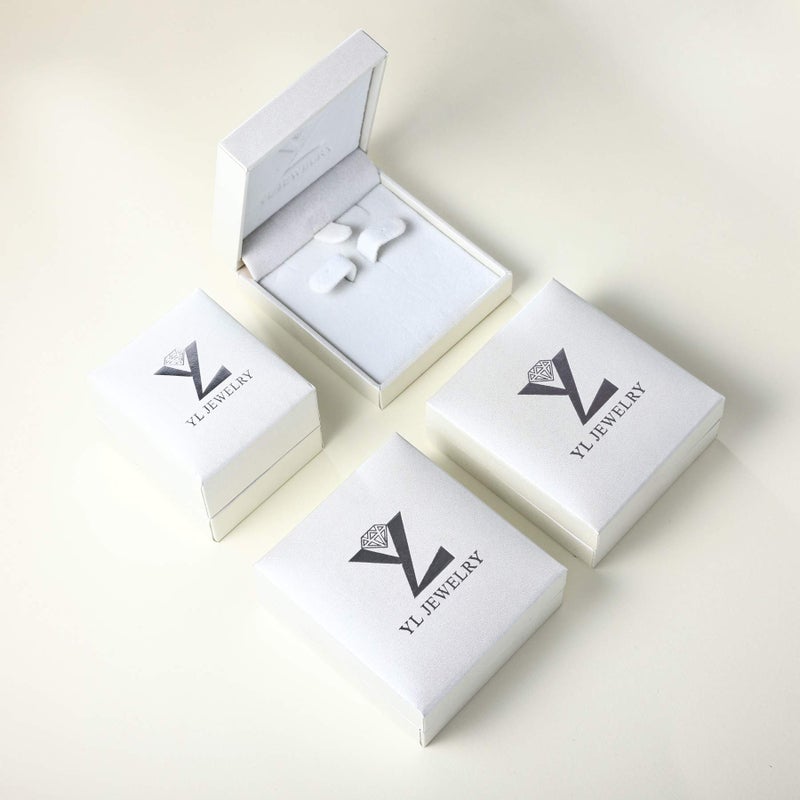 YL Twisted Dangle Drop Earrings 925 Sterling Silver Infinity Leverback Earrings Created Opal Jewelry for Women - Image 4