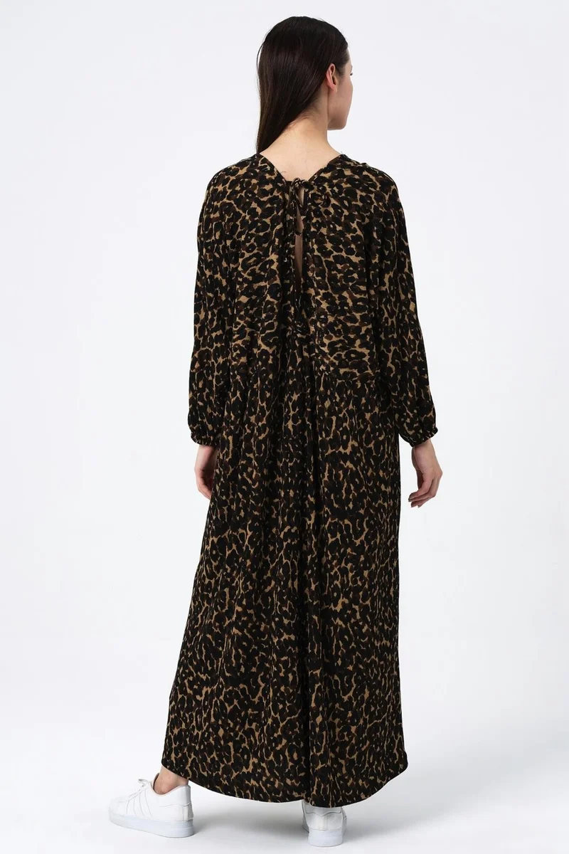 Alexander Gardi Animal Print Dress