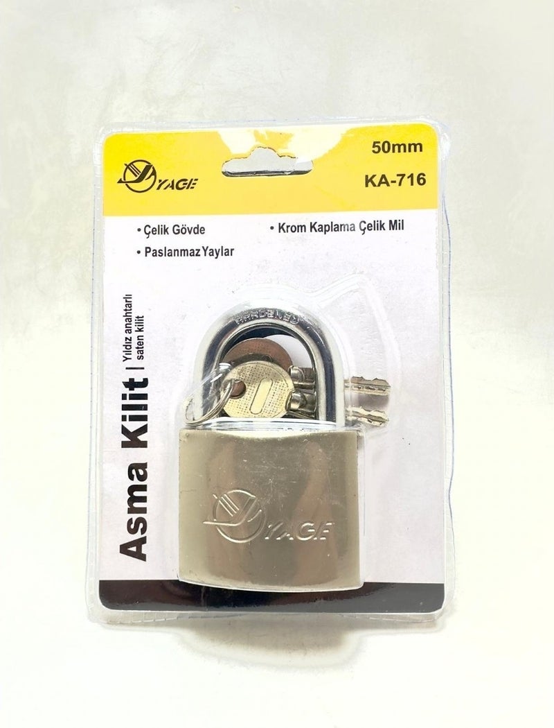 Padlock 50 mm Nails with Fiam Key