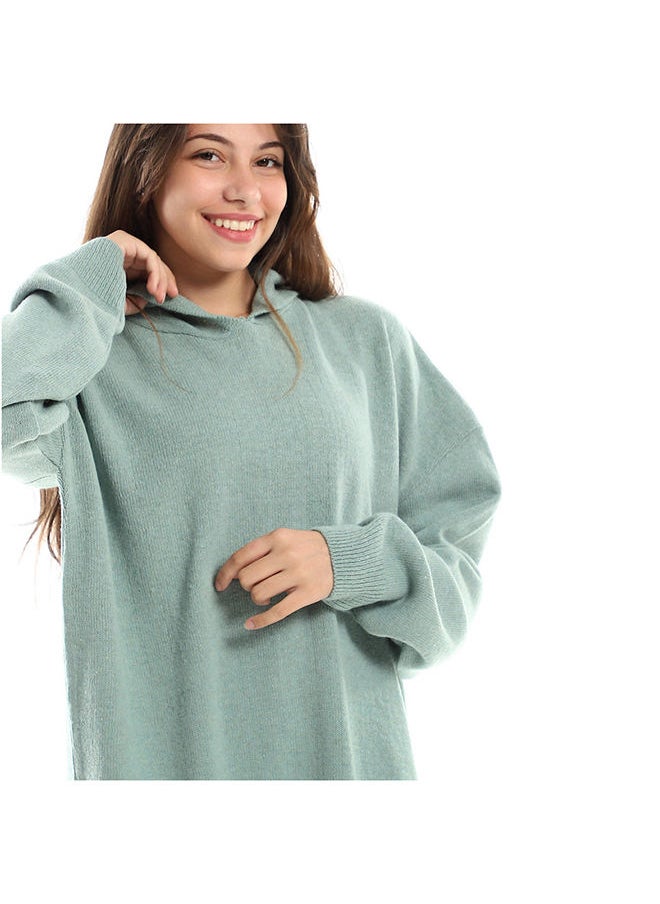 Slip On Heather Mint Green Hooded Pullover - pzsku/Z794D0A4794EB6CD1E6AFZ/45/_/1689505696/ecfb50d7-a06c-4ff2-a035-da026c7a23ca