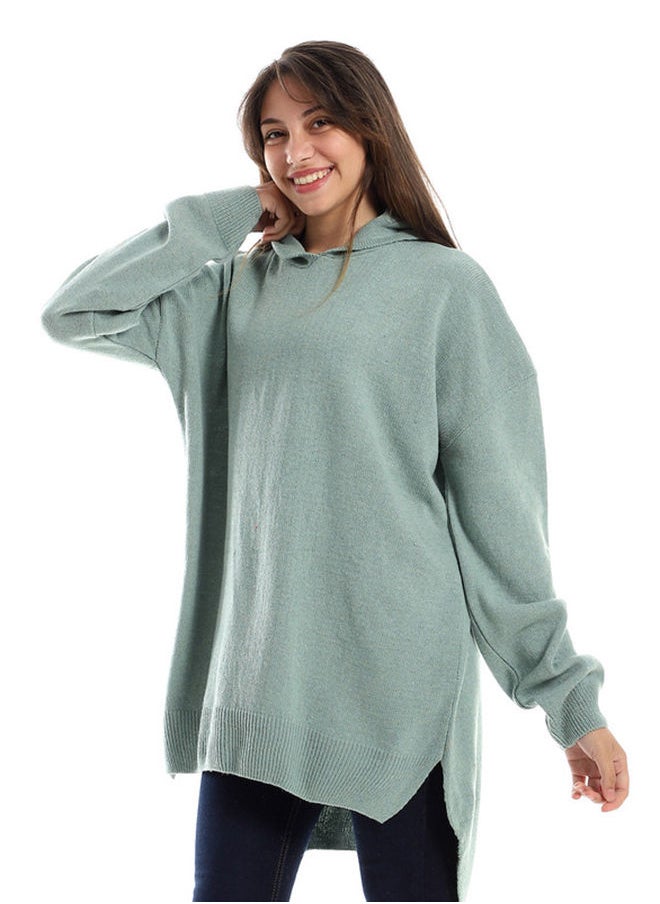 Slip On Heather Mint Green Hooded Pullover - pzsku/Z794D0A4794EB6CD1E6AFZ/45/_/1689505697/e0795303-5341-46f8-b1ec-f6a597ab783f