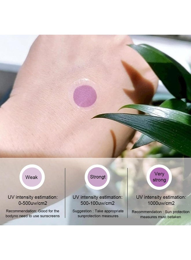 UV Detection Adhesive Stickers, 24 Stickers, Sun Blocking Detection Patch, Reapply Sunscreen Sticker, Sunscreen Reminder, UV Protection, Stick on Clothes or Body - Image 5