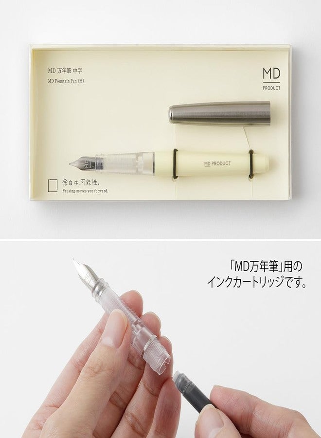 Midori 38080006 Fountain Pen, Cartridge for MD Fountain Pen, Black - Image 4