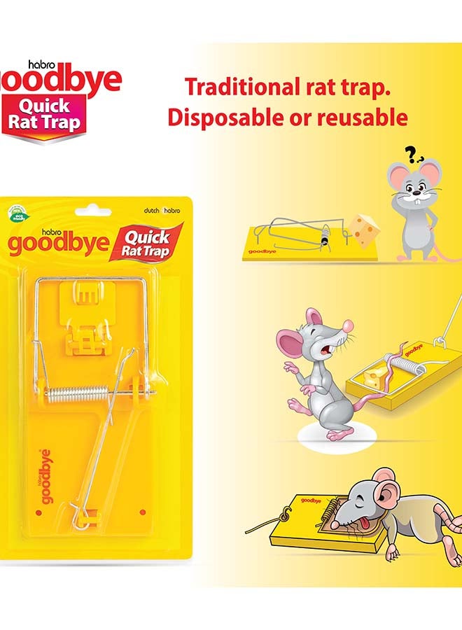 Goodbye Quick Rat Trap (ABS) - Fast and Effective Rodent Control Solution - Image 2