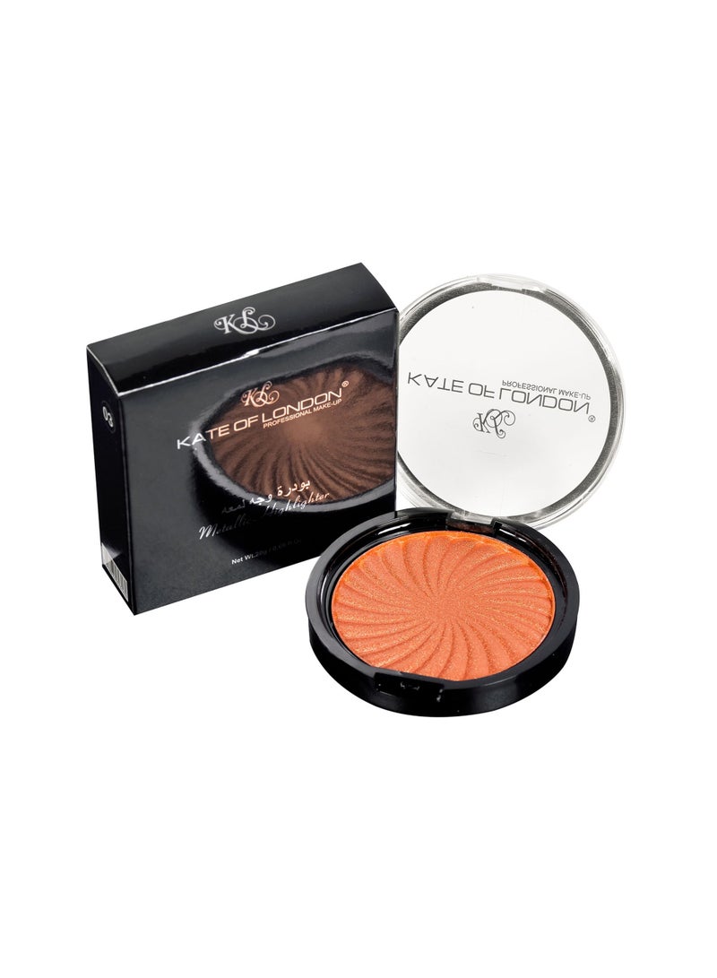 KATE OF LONDON قلم تمييز معدني - Image 3