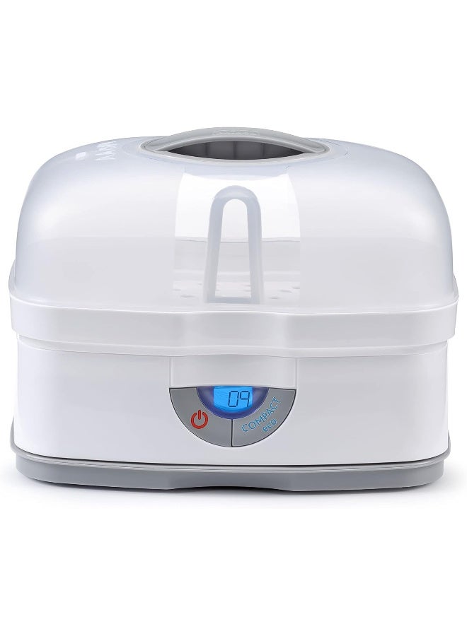 Chicco 3-in-1 Modular Baby Bottle, Pacifier, Pump Parts, etc. Sterilizer - Grey - Image 3