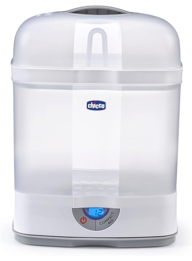 Chicco 3-in-1 Modular Baby Bottle, Pacifier, Pump Parts, etc. Sterilizer - Grey - Image 2