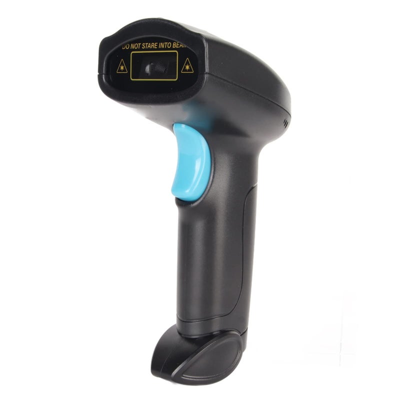 2D QR Code Scanner 2.4G Wireless Bluetooth Wired Auto and Manual Sensing Modes for Windows Android Linux OS X Smartphones Tablets PDAs Black - Image 2