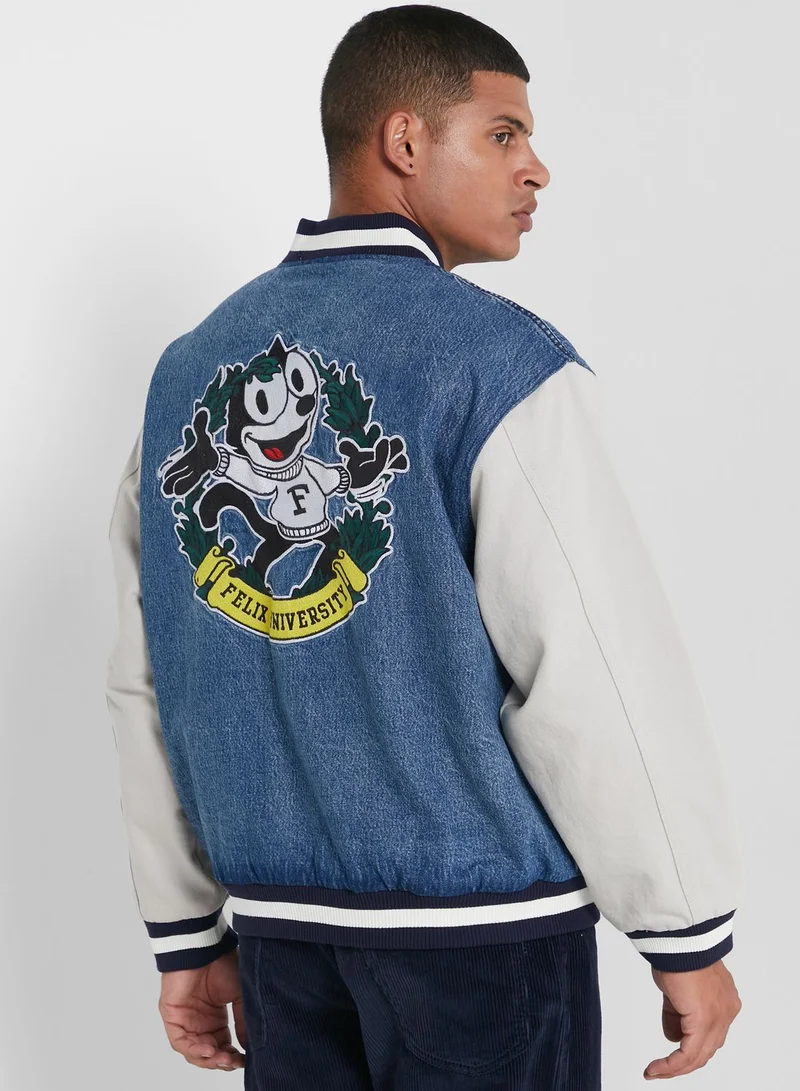 Levi's Felix The Cat Letterman Jacket
