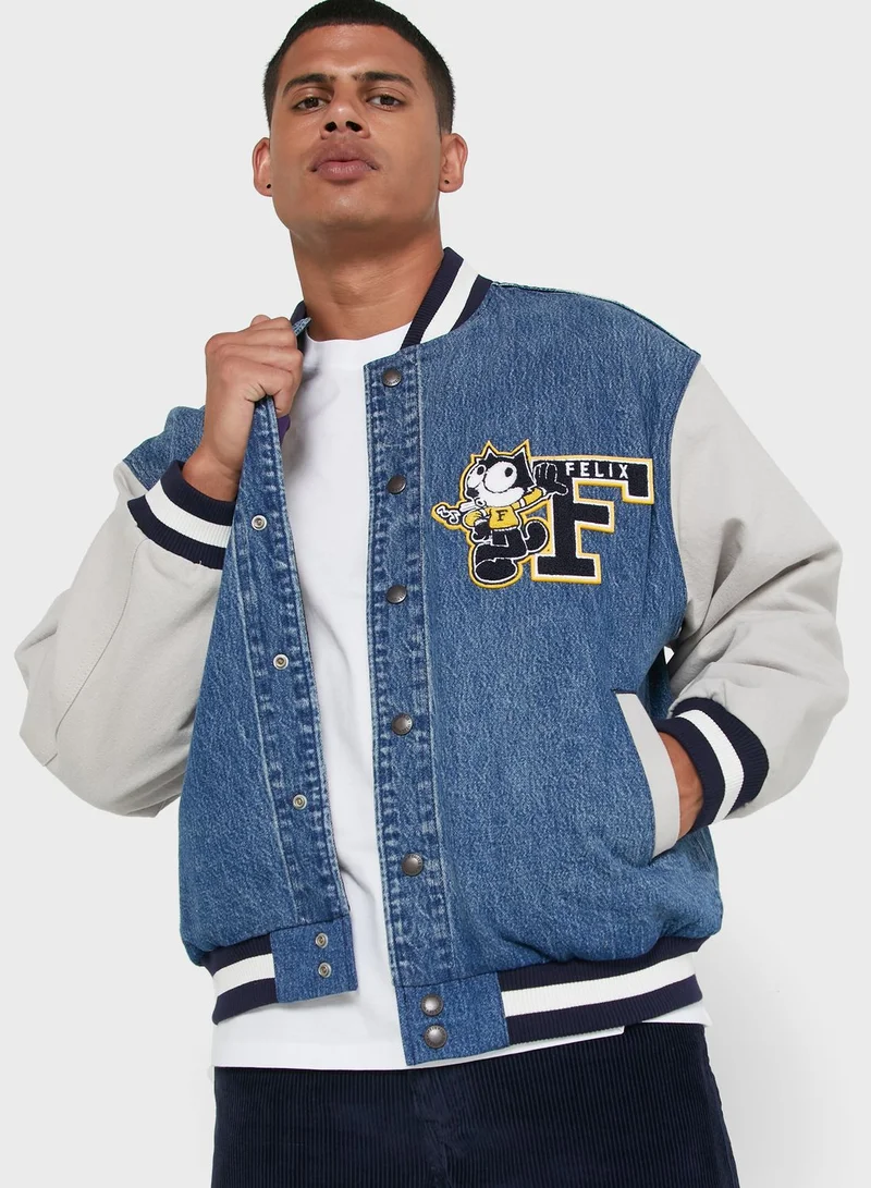 Levi's Felix The Cat Letterman Jacket