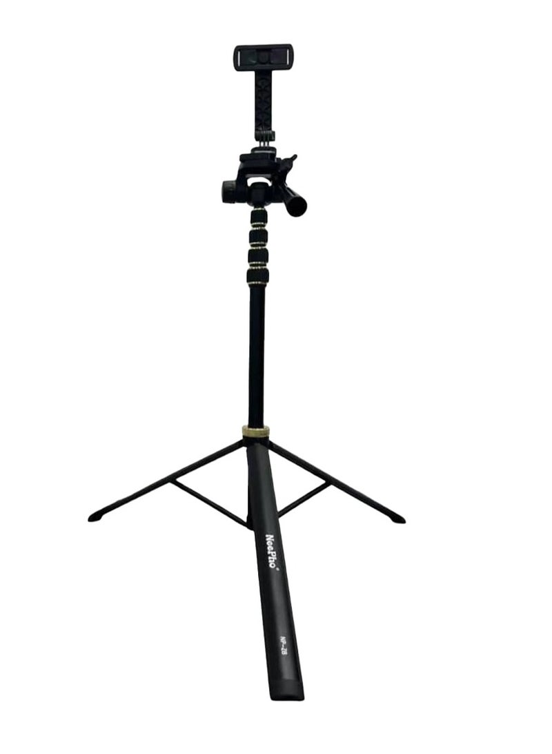 NeePho Professional Tripod photography stand NP-Z8 with a height of up to 1.8 meters, durable and lightweight design for flexible high-angle shooting, strong construction to withstand heavy use, easy to set up and adjust, ideal for professional and amateur photographers to capture events, landscapes, and scenes from high angles with precision and stability  - Image 1