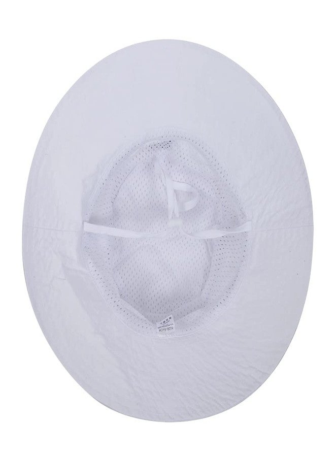 MaxNova Baby Sun Hat 0-6 Months,White - Image 3