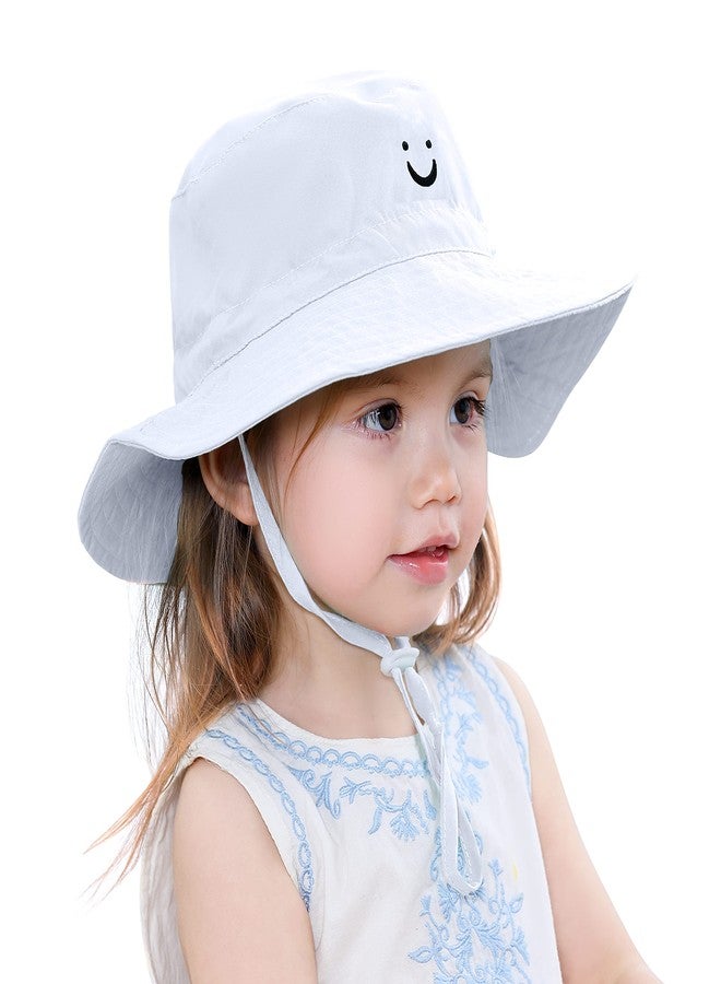 MaxNova Baby Sun Hat 0-6 Months,White - Image 5