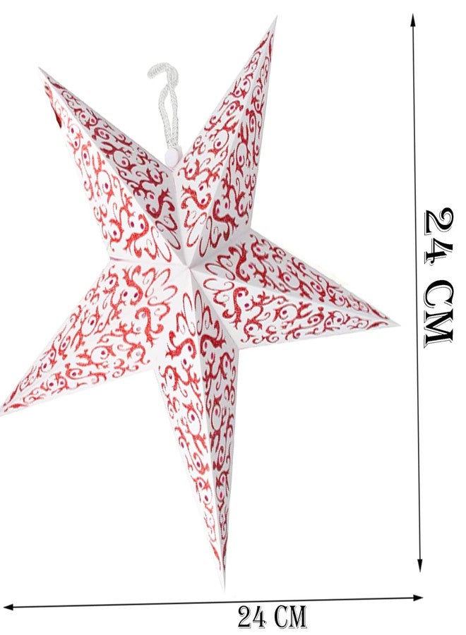 PartySanthe Christmas Decorative Star, Beautiful Decorative Hanging Star for Xmas, Christmas Stars Hanging Outdoor 1 Pcs - Image 2