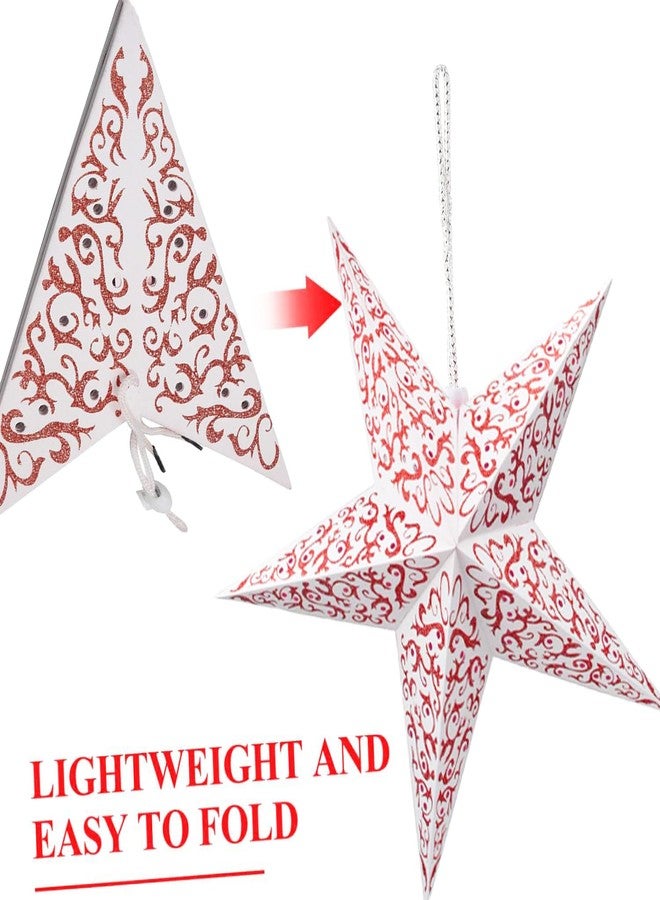 PartySanthe Christmas Decorative Star, Beautiful Decorative Hanging Star for Xmas, Christmas Stars Hanging Outdoor 1 Pcs - Image 5