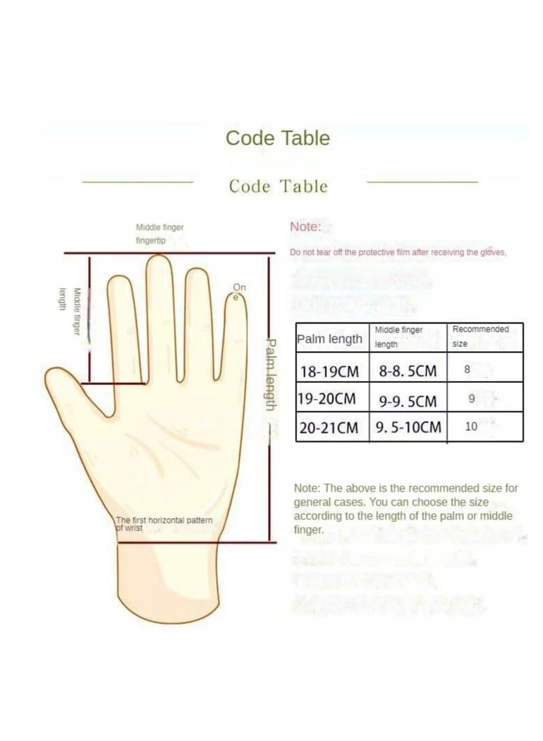 Generic Football Goalkeeper Gloves Goalkeeper Training Gloves Strong Grip Non-slip Breathable Suitable for Adults and Children (White Orange Size 10)  - Image 2