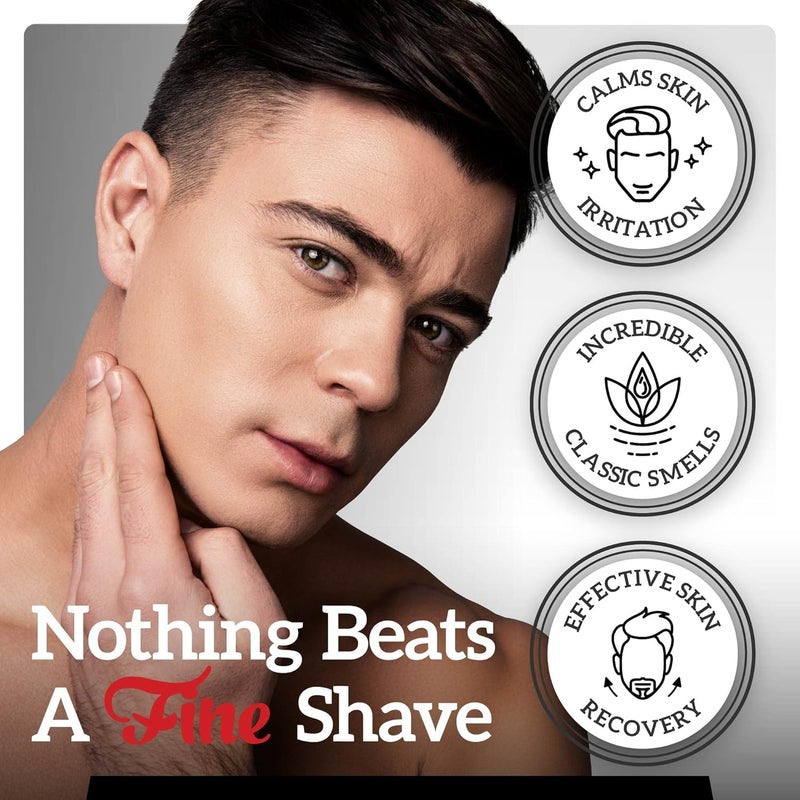Fine Mr. Fine Men's Aftershave - Platinum Fragrance, Soothing & Toning Post Shave Balm, Calms Razor Burn, Classic Barbershop Feel, Alcohol-Based Formula, Gentle for All Skin Types, 100ml - Image 5