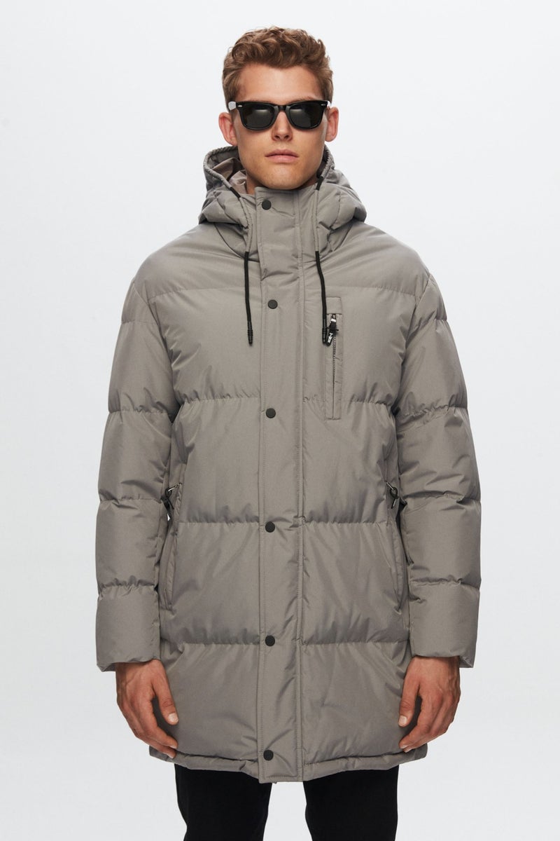 twn Slim Fit Gray Coat 1EC0700030169  - Image 1