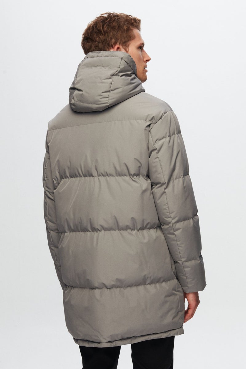 twn Slim Fit Gray Coat 1EC0700030169  - Image 4