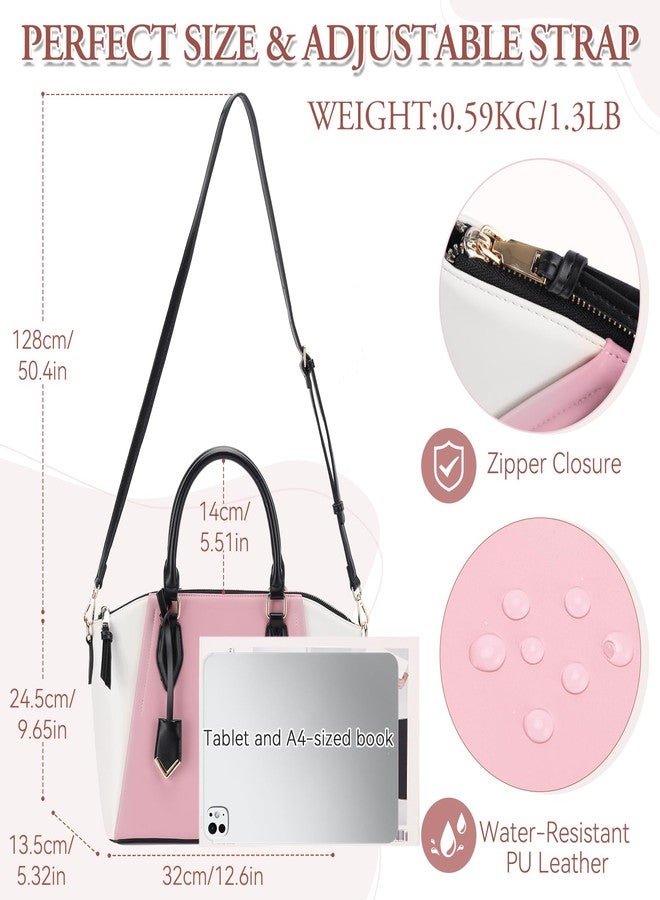 VX VONXURY Purse and Handbag,Vegan Leather Shoulder Tote Handle Bag for Women,Fashion Crossbody Bag with Adjustable Strap - Image 2