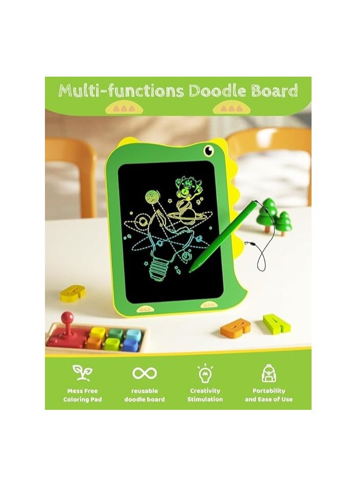 LCD Writing Tablet for Kids – 8.5" Dinosaur Doodle Board, Blue Drawing Pad for Toddler Boys & Girls, Travel Toy for Ages 3–6, Easter, Birthday & Christmas Gift,(Blue)  - Image 3