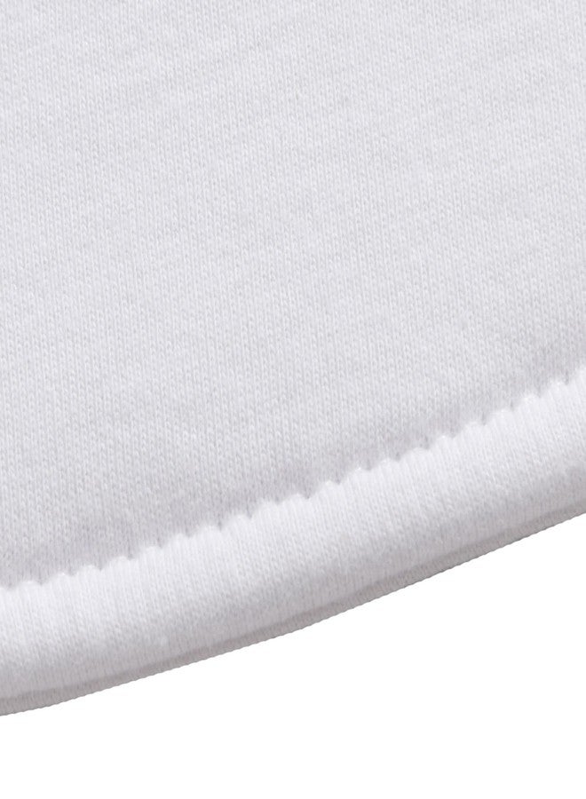 Little tots مناديل تجشؤ للأطفال الصغار 100% قطن مجموعة مناديل تجشؤ للأطفال، ماصة وناعمة منشفة تجشؤ للمواليد الجدد للأطفال الأولاد والبنات غير محددة الجنس 5 عبوات (سماء طائرة) (أيل)  - Image 3