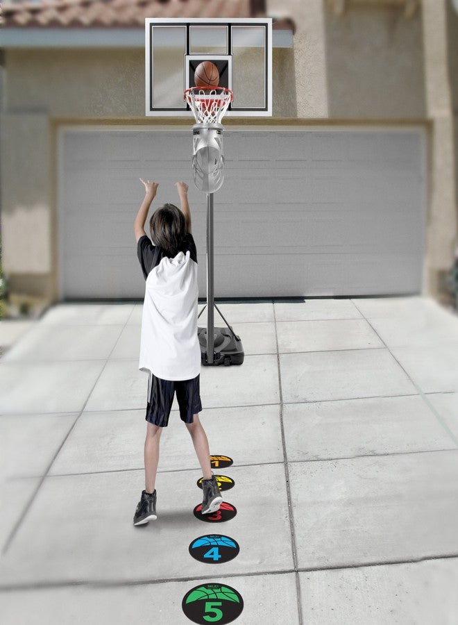 أس كيه أل زي مجموعة علامات تدريب كرة السلة Sklz. - Image 4