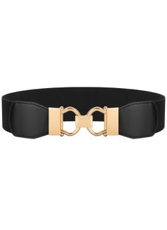 Wide Stretchy Belt For Women Elastic Waist Belt For Dresses Fashion Belt With Gold Buckle - pzsku/Z794E2819D63753EC2CAEZ/45/_/1718301456/a44ad95d-97ea-4b25-b645-aebe5632c707