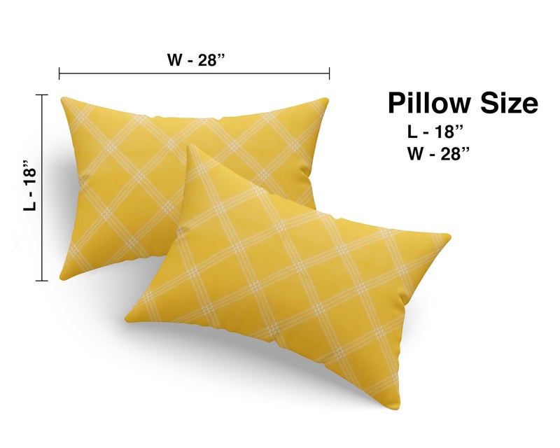 RD TREND Bedsheet for Double Bed 90 x 100 Inches, Glace Cotton Double Bedsheet with 2 Pillow Covers 18 x 28 Inches (Lines-Yellow) - Image 2