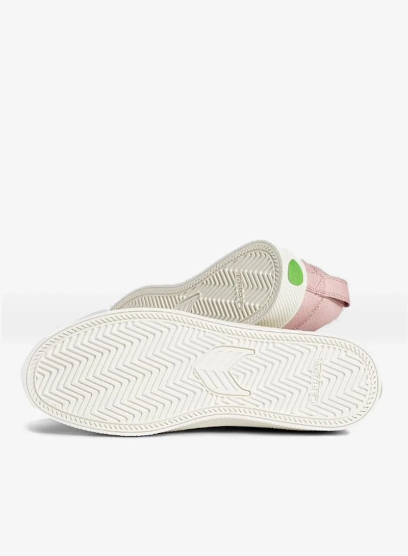 Cariuma  SLIP-ON Rose Canvas Ivory Logo  | Best Price UAE