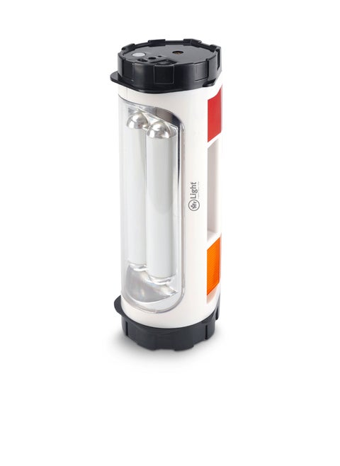 Mr.Light Emergency Lantern with Bluetooth Speaker,Lantern with Emergency Flash Warning Light,6 Hours Working-Solar Charging Port,Overcharge Protection - 2 Year Warranty
