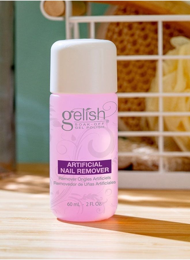 Gelish - Artificial Nail Gel Polish Remover, Gel Nail Polish Remover, Nail Polish Remover, 4 oz. - Image 1